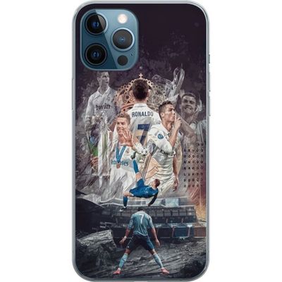 Kompatibelt Mobildeksel til Apple iPhone 12 Pro Cristiano Ronaldo Al-Nassr Portugal ikonisk målmaskin og global superstjerne med historiske rekorder