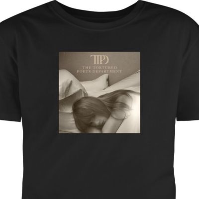 Voksen-T-skjorte | Komfortabel T-skjorte for Voksne Svart X-Large Taylor Swift Taylor Swift Svart X-Large