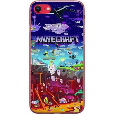 Kompatibelt Mobildeksel til Apple iPhone 8 MineCraft