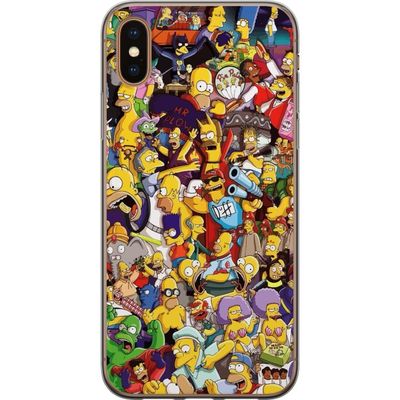Kompatibelt Mobildeksel til Apple iPhone X Simpsons