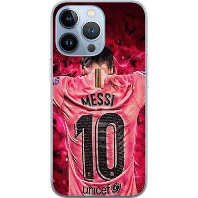 Kompatibelt Mobildeksel til Apple iPhone 13 Pro Messi Fotball Barcelona Argentina Motiv Legendarisk Spiller FC Barcelona Nummer 10 Sport Fotball