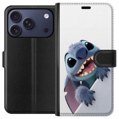 Kompatibelt Lommeboketui til Apple iPhone 17 Pro Glad Stitch