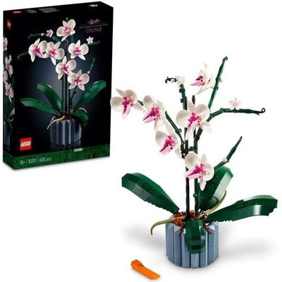 LEGO 10311 Orkidplanterne med indendrs kunstige blomster til boligindretning, hndvrk til voksne