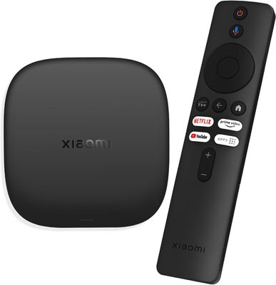 Xiaomi Mi TV Box S 3:e generationen – TV Box 4K Ultra HD, 2 GB RAM, 32 GB ROM, Google TV, Bluetooth 5.2