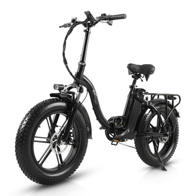 Cmacewheel Y20 750W vuxen city elcykel, hopfällbar, 18AH batteri, 20*4 fett däck.