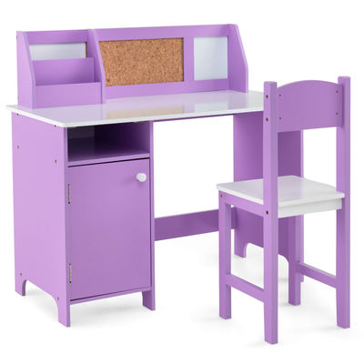 Barnbord och stolset, 90x45x86 cm, Lila , Star