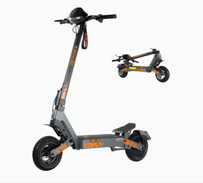 Kukirin G2 VMP, 500W borstlös motor, 25 km/h, 10-tums däck, 48V 15.6Ah, 65 km räckvidd, 3–5 m bromssträcka – Spansk DGT-certifierad