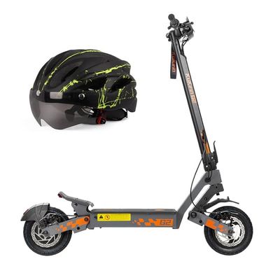 2026 KuKirin G2 – Fällbar elsparkcykel – 1200 W motor, 48V 15 Ah batteri, 45 km/h toppfart, 55 km räckvidd, med pekskärm