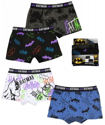 Batman-bokserit lapsille, lasten alushousut, 4 kpl