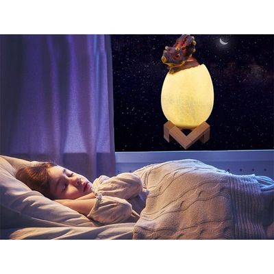 NATLAMPE DINOSAUR 3D RGB LED-lampe Dinosaur T-REX