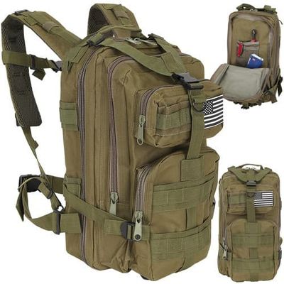 Militær rygsæk 26L – Taktisk rygsæk med MOLLE-system
