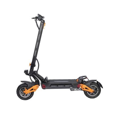 Freeboy H9 elscooter, 2*3000W motorer, 75km/h MAX, 60V 30AH batteri, hydrauliska bromsar, stötdämpare fram och bak.