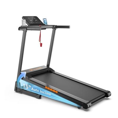 Löpbandet Formill FT61, med en maximal effekt på 3,0 hk, en LED-skärm, en maxhastighet på 13,5 km/h, ett löpband på 108*43 cm