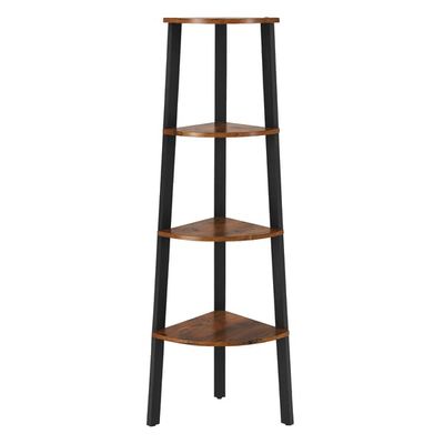 Mørkebrun reol til stuen BEGRYF 34x34x125