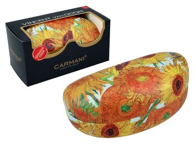 Glasögonfodral - V. van Gogh, Solrosor (CARMANI)