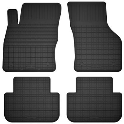 Set med 4 gummimattor till Skoda Octavia III Liftback, Sedan, Variant och Kombi (2012-2020).