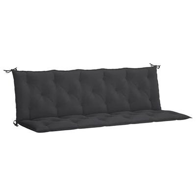 vidaXL Gungdyna, svart, 180 cm, tyg