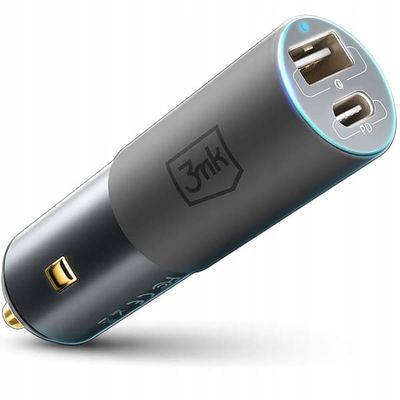 Tillbehör - 3mk Hyper billaddare 100W