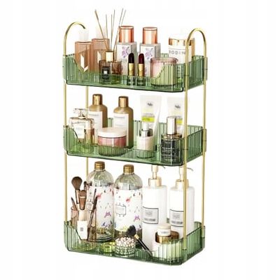 SPACEKEEPER 3-lags makeup-organisator - grøn