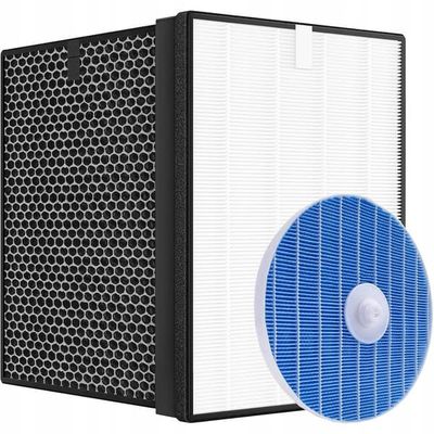AerPure 3-i-1 filterset FY1410 FY1413 FY2425 för Philips AC2729 HEPA 13 kol luftfuktare 6 månader