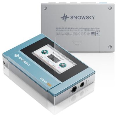 FiiO SNOWSKY ECHO MINI - BLÅ - Bärbar Hi-Res spelare