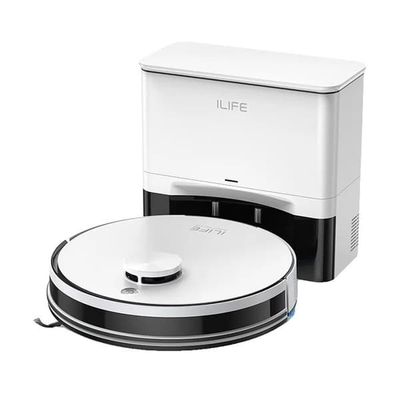 ILIFE A30PRO Trådløs robotstøvsuger 5000Pa — 180 min, 200 ml tank, hvid (EU)