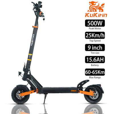 KuKirin G2 Pro VMP Hopfällbar Elscooter: 500W Motor, 48V 15.6Ah Batteri, 20km/h, 9" Slanglösa Däck