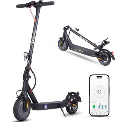 LEAWIN E9 elektrisk scooter – Motor 350W – Batteri 36V 7.5Ah – Max hastighed 20 km/t – Dæk 8.5 tommer – Sammenklappelig – ABE-certificeret