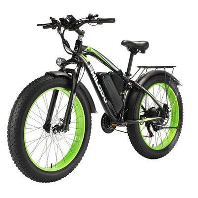 Elcykel PHILODO H7 PRO För Vuxna, Motor 1000 W, Batteri 48 V 17,5 Ah, Breda Terrängdäck 26 Tum.