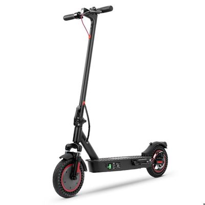 iScooter i9 Max elektrisk sparkcykel för vuxna, 500 W motor, 10 tum helgummihjul, 36 V 10 Ah batteri, hopfällbar