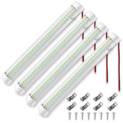 4 st LED-lampor 12v campingbil husvagn husbilslampa husbilstillbehör 72 LED-lampor 12v husbil LED-lampor husvagn
