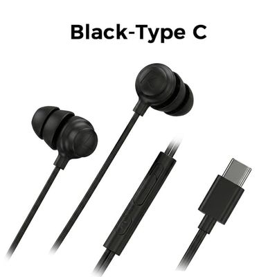 USB Type C Silikone Sleep Kablede Øretelefoner In-Ear Hovedtelefoner Med Mikrofon Inline Kontrol Til iPhone Samsung Støjreducerende Ørepropper