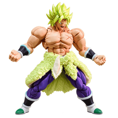 På lager 1/12 skala mandlige tøj Hemline Dragon Ball Super Saiyan Broly japansk anime til SHF 6-tommer actionfigur soldat