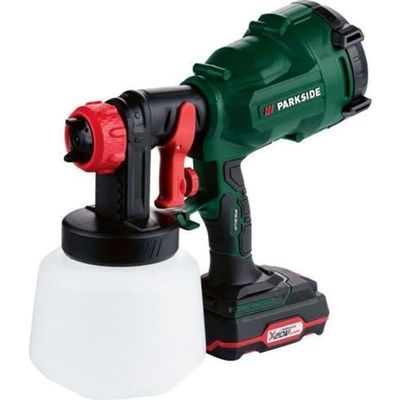 Målarpistol - PARKSIDE - PFSA 20-Li A1 - Trådlös - 20 V - Behållare 1000 ml