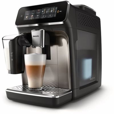 Expresso kvarn Philips EP3347/90 Kaffemaskin med bönor Grå Serie 3300 LatteGo