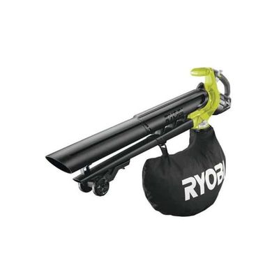 2-i-1 fläkt vakuum-mulcher - RYOBI - Borstlös - 201 km/h - 6 m³/min