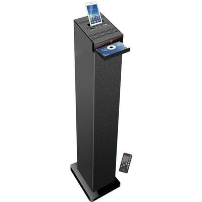 INOVALLEY HP32CD - Bluetooth ljudtorn, CD-spelare, USB - Svart