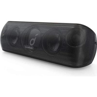 Soundcore Motion+ Hi-Res 30W Bluetooth-högtalare - Svart - Vattentät - 12 timmars batteritid