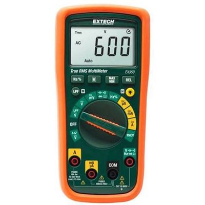 Extech EX350 Digital multimeter CAT III 600 V Display (antal punkter): 4000