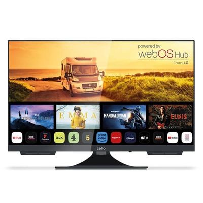 LED-TV - Cello - C2224WS TRAV - 22 tum - Smart TV - Inbyggd Bluetooth