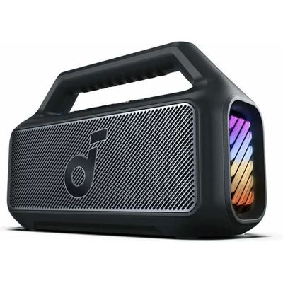 Soundcore Boom 2 trådlös högtalare (A3138011)Bluetooth 5.3, RGB-ljus, IPX7, BassUp - Anker - Svart