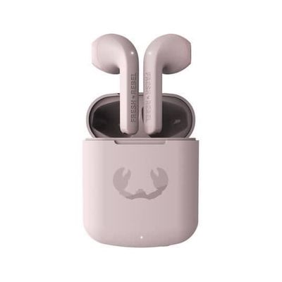 True Wireless-hörlurar - FRESH'N REBEL - Twins Core - Smoky Pink - Speltid 30h - Röstassistent