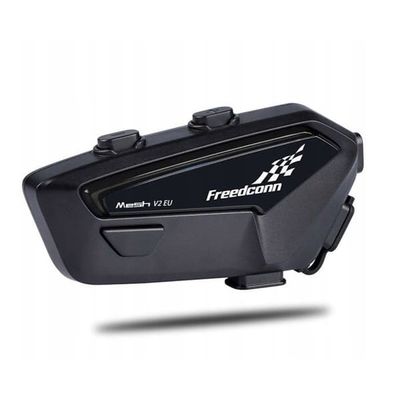 Intercom moto - FREEDCONN - FX Pro V2 EU MESH - Bluetooth 5.0 - Räckvidd 1200 m - Batteritid 12h