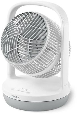 Fläkt - PHILIPS - CX2050/00 - Bordsläkt Serie 2000 - Luftrörelse på 738 m³/h - 23 db(A) - Vit