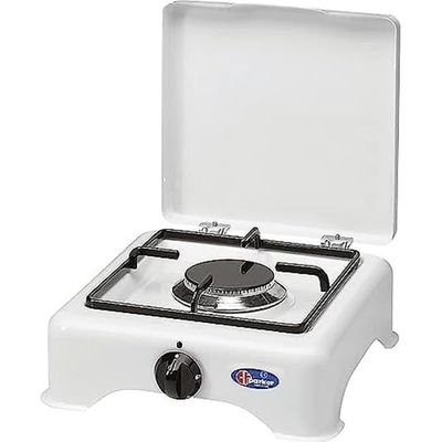 Gasspis - PARKER - Modell 5321 CBGP - Vit - Matlagning utomhus eller camping