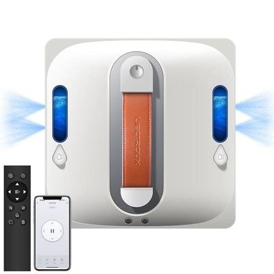 Robot Fönsterputsare - LIECTROUX - S11 - 4-Riktad Spraying - Glasdetektion - Bluetooth Kontroll