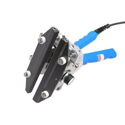 Handhållen värmeförseglare - Påssvets - 300 W - 220 V EU-plugg - 30–250 °C - Förseglingslängd 20 cm - Bredd 1 cm - För komposit/alu-plastfilm - Blå
