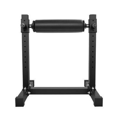 Bulgarian Split Squat Ställ - Justerbart Single Leg Squat Stöd - 9 Höjdlägen - Max 200 kg Belastning - Q235 Kolstål - Hemmagym Benstyrketräning - Svart