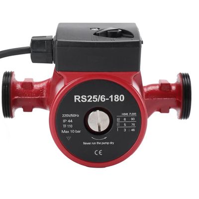 Cirkulationspump/tryckförstärkarpump - RS25/6-180 - 220 V - Högtryck - EU-kontakt - För dusch & tvättmaskin
