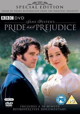 Stolthet og fordom (2009) – 2-disc DVD med Colin Firth